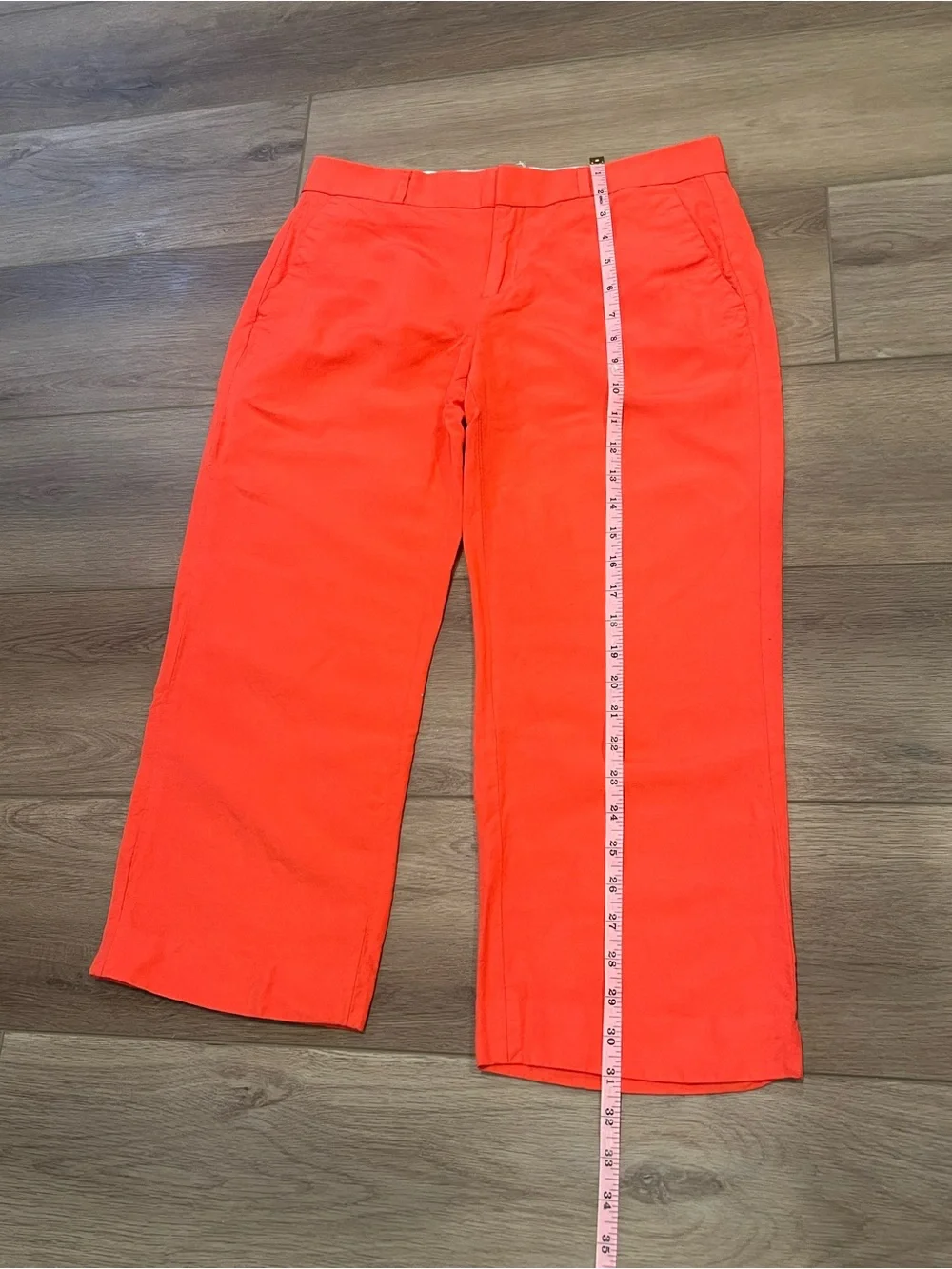 Banana Republic Logan Linen Blend  Capris Size 4 Regular, Comfy, Lightweight